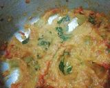 A picture of step 5 of Pumpkin Masala with maggi masala e magic.