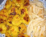 صورة لخطوة 4 من وصفة كفتة الدجاج بالأرز مشوية في المقلاة 🤤