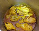 Foto del paso 14 de la receta: Muslos de pollo al curry madrás con azafrán infusionado