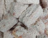 A picture of step 2 of Paneer 65.