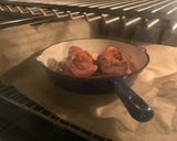 A picture of step 1 of Hoisin duck donburi.
