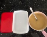 Hình bước làm 3 của món Tofu làm từ hạt đậu gà