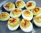 A picture of step 7 of Deviled Eggs.