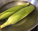 A picture of step 1 of Boiled Sweet Corn.