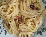 Foto del paso 6 de la receta: Carbonara (o fideos a la carbonara)