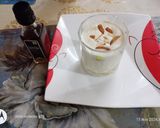 A picture of step 3 of Apple almond drink.