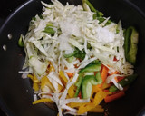 சைனீஸ் ஸ்டைல்,*வீட் ஹக்கா, வெஜ் நூடுல்ஸ்*(veg noodles recipe in tamil) ரெசிபி ஸ்டேப் 8 புகைப்படம்
