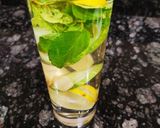 A picture of step 2 of Lemon Cucumber Detox Drink.