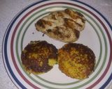 Foto del paso 3 de la receta: Tortitas de papa con zucchini, zanahoria y queso