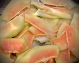 Hình bước làm 2 của món Bầu, Đu Đủ, Bắp Cải Xào Chao