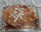 รูปขั้นตอนการทำที่ 2 ของ ข้าวอกไก่ไข่ดาวน้ำ ด้วยไมโครเวฟ