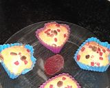 A picture of step 5 of Beetroot muffins.