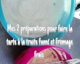 Une image de l'étape 2 de Tarte à la truite fumée et au fromage frais.