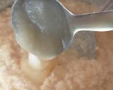 A picture of step 3 of Coconut halwa.