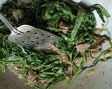 Foto langkah ke 3 dari resep Cah kngkung daging sapi❤❤❤.