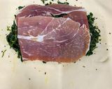 Foto del paso 1 de la receta: Hojaldre de espinacas con jamón y queso airfryer