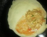 A picture of step 4 of Chicken crepe.