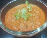 A picture of step 7 of Thakkali Chutney.