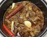 A picture of step 4 of Authentic Chinese dish：Braised Beef Brisket.