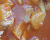 صورة لخطوة 2 من وصفة مرقة البطاطا مع الرز الأحمر
