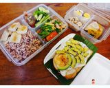 รูปขั้นตอนการทำที่ 5 ของ ปังไข่อะโวคาโด,,,🍞🥚🥑🥚🍞