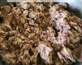 A picture of step 3 of Ragi ladoo.