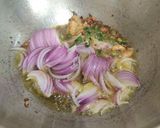 A picture of step 4 of BESAN WAALI MOOLI..