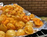 A picture of step 4 of Braai Top Potato Salad.
