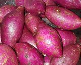 Hình bước làm 1 của món Bánh Kén Khoai Lang Tím