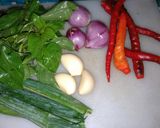 Foto langkah ke 1 dari resep Pepes tahu kemangi # reecook Mbk Intan Puspawati.