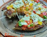 ફરાળી ચીઝ બર્સટ પીઝા (Farali Cheese Burst Pizza Recipe in Gujarati) રેસીપી સ્ટેપ9ફોટો