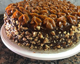 Foto del paso 6 de la receta: Torta de cumpleaños con ganache y nueces