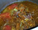 A picture of step 3 of Tikka mutton.