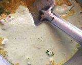 A picture of step 4 of Prawn kasalka.