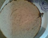 A picture of step 2 of Taro chips baked.