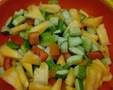 Foto langkah ke 1 dari resep Acar Nanas Ketimun Tomat -pelengkap Nasi Kebuli.