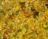 Spicy chorizo, smoked mackerel paella recipe step 6 photo