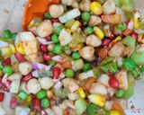 A picture of step 9 of Katori chaat.