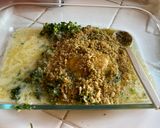 A picture of step 4 of Baked Mussels.