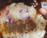 A picture of step 2 of Yam balls.