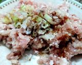 Hình bước làm 1 của món Bánh mì hamburger thịt băm