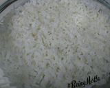 A picture of step 1 of Rice kheer.