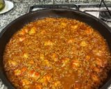 Foto del paso 9 de la receta: Arroz al horno con gambones