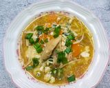 Gambar langkah 6 resipi Hot & Sour Soup.