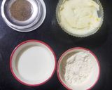A picture of step 1 of White Sauce French Beans.