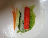 Gambar langkah 4 resipi Vietnam Roll.