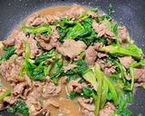 菠菜沙茶牛肉的食譜步驟3照片