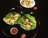 A picture of step 12 of Vegetable Momo.