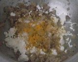 A picture of step 1 of Paneer burji.