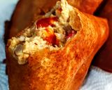 Foto del paso 4 de la receta: CRUJIENTES DE Pan Árabe Integral, rellenos de Atún...!😋